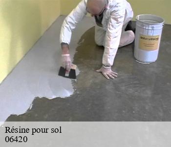Résine pour sol 06420