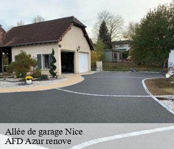 Allée de garage nice-06000 AFD Azur renove