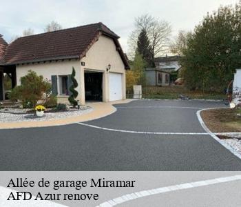 Allée de garage miramar-06590 AFD Azur renove