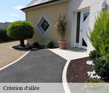 Création d'allée