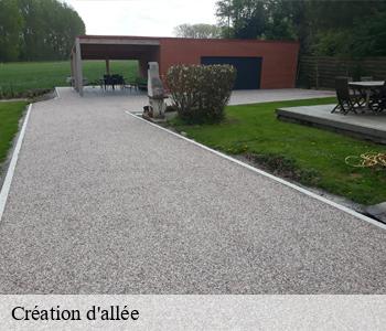 Création d'allée