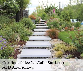 Création d'allée 06480