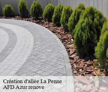 Création d'allée la-penne-06260 AFD Azur renove