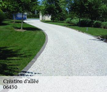 Création d'allée