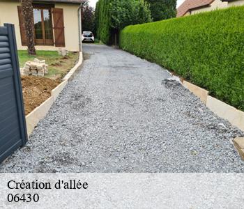 Création d'allée 06430