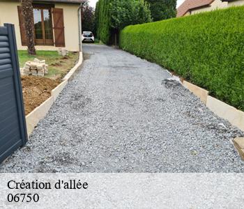 Création d'allée 06750