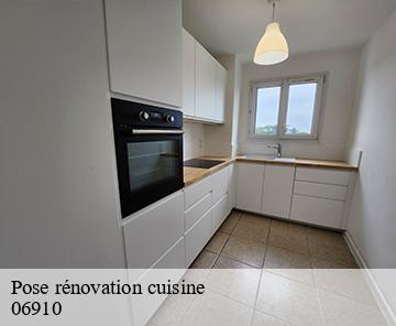 Pose rénovation cuisine 06910