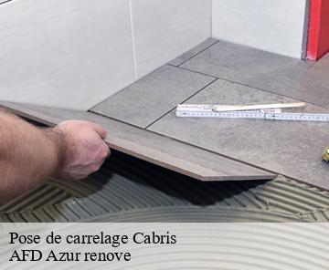 Pose de carrelage 06530