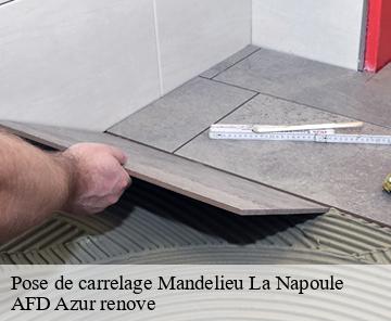 Pose de carrelage 06210