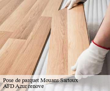 Pose de parquet 06370